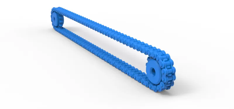 Chain drive Version 5 Scale 1:25 - Model preview 7