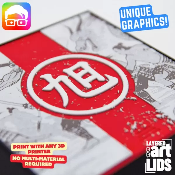 Rising Sun board game organizer by @ammedia3d - Model preview 2