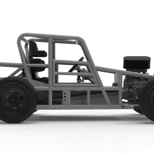 Dwarf car Base Version 2 Scale 1:25 - Model thumbnail 22