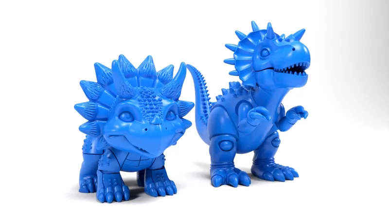 Toy dinosaurs - Model preview 3