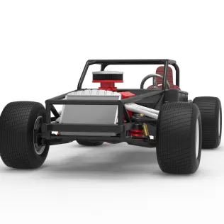 Vintage Semi-Late Model Stock Car Base Scale 1:25 - Model thumbnail 6