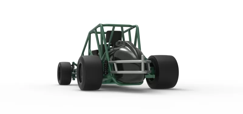 Pavement Silver Crown Car Base Scale 1:25 - Model preview 15