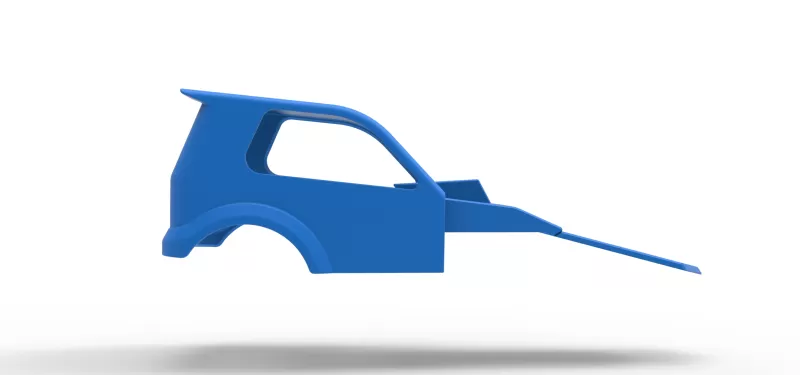 Shell of New Zealand Superstock car Version 3 Scale 1:25 - Model preview 15
