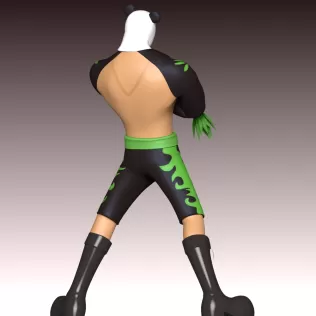 Pandaman - One Piece - Model thumbnail 9