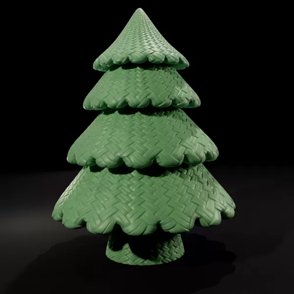 Woven Pine Tree - Model preview 2