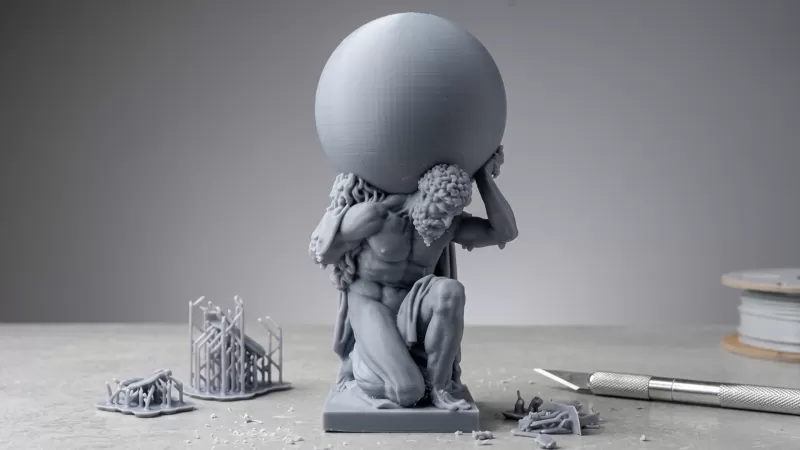 Hercules Statue Holding the Globe #RoZ - Model preview 13