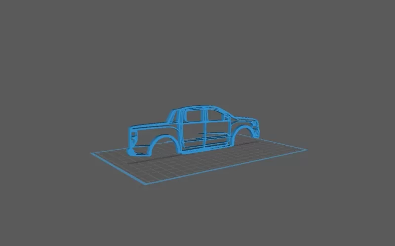 Ford - Ranger Raptor Wall Art - Model preview 2
