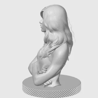 Katherine McNamara 3D Bust Print - Model thumbnail 6