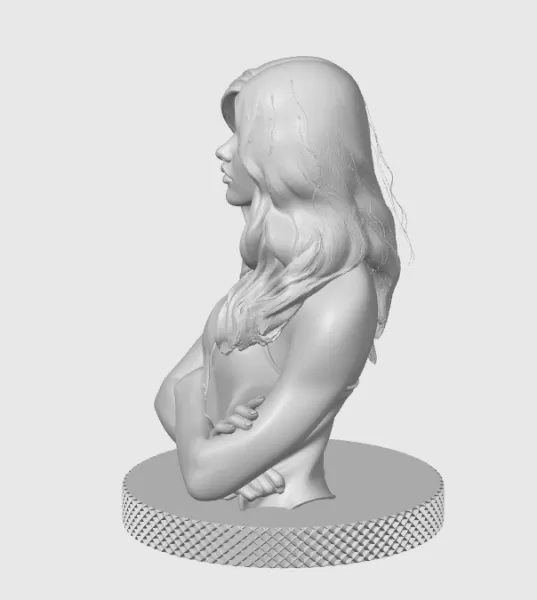 Katherine McNamara 3D Bust Print - Model preview 6