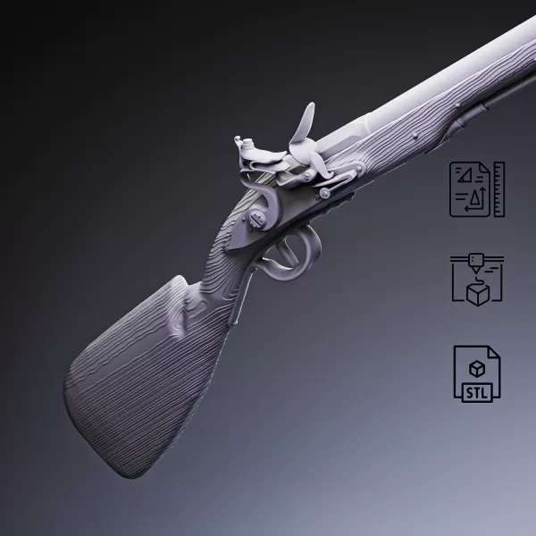 Buccaneer Gun #RoZ - Model preview 8