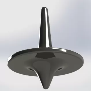 Classic Spinning Top - Model thumbnail 3
