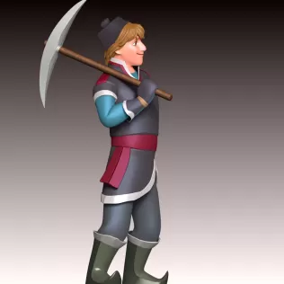 Kristoff Frozen - Model thumbnail 5