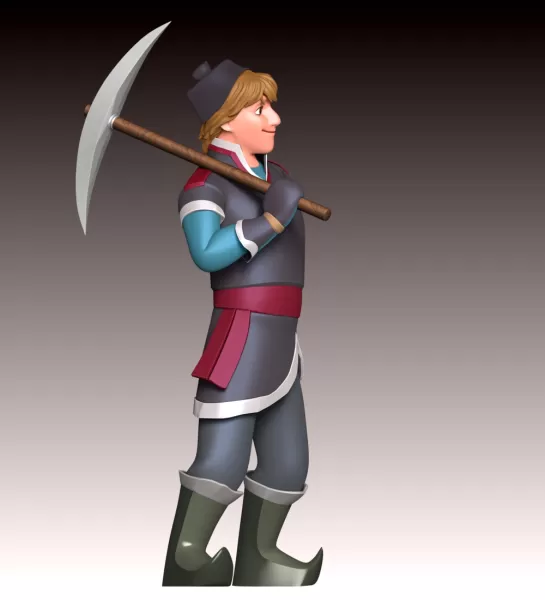 Kristoff Frozen - Model preview 5