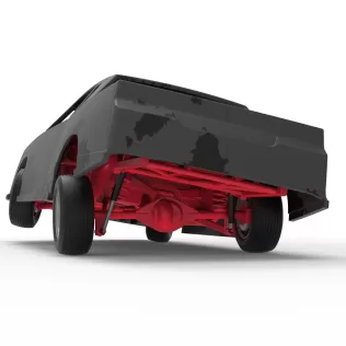 IMCA Stock car while turning Scale 1:25 - Model thumbnail 15