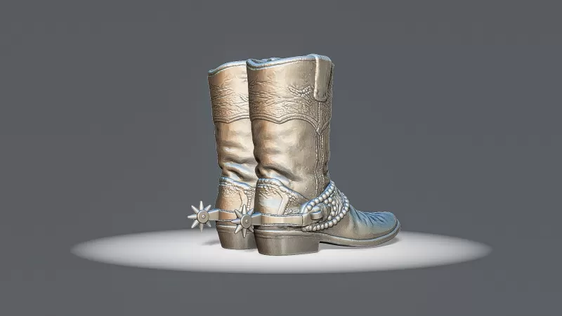 Cowboy Boots #RoZ - Model preview 4