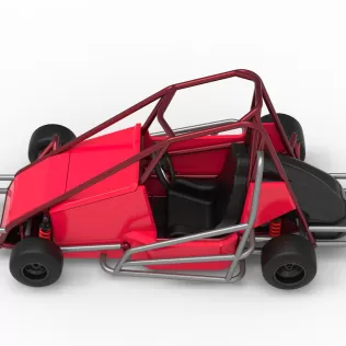 Quarter Midget Scale 1:16 - Model thumbnail 10