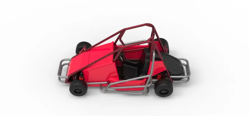 Quarter Midget Scale 1:16 - Model preview 10