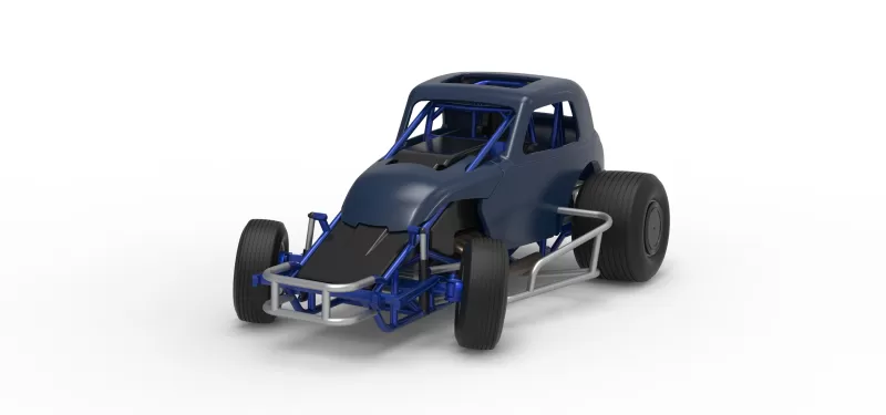 Super rod Version 4 while turning Scale 1:25 - Model preview 5