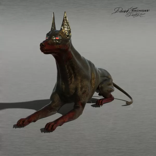 Anubis Höllenhund - Sphinx - Model preview 1