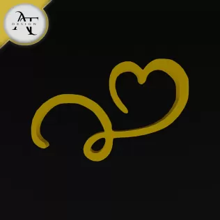 Simple Heart Symbol - 2D Art