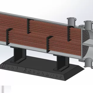 🏭✨ Industrial Flow Desk Organizer – Functional Art for Makers & - Model thumbnail 3