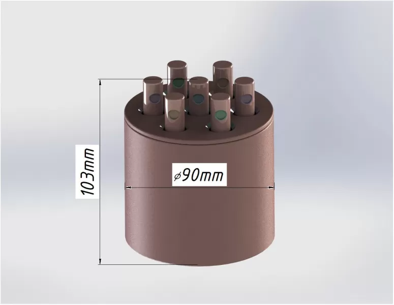 Montessori Interactive Color and Shape Sorting Kit 4-in-1 Set 3D - Model preview 9