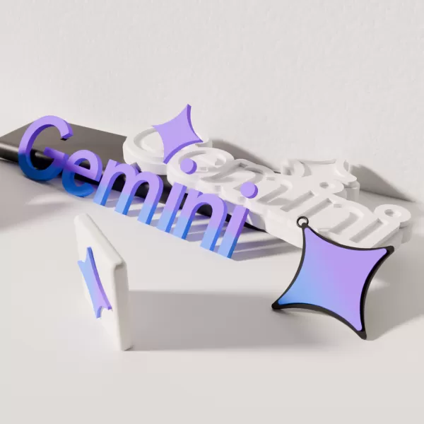 Gemini Inspired AI Mascot - Model preview 4