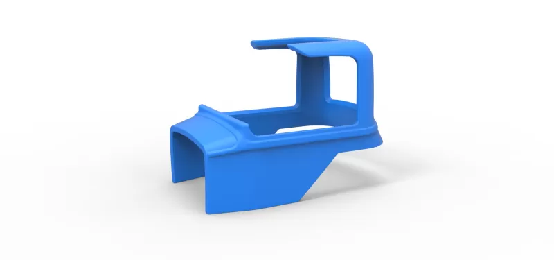 Shell of Vintage Supermodified stock car Version 3 Scale 1:25 - Model preview 1