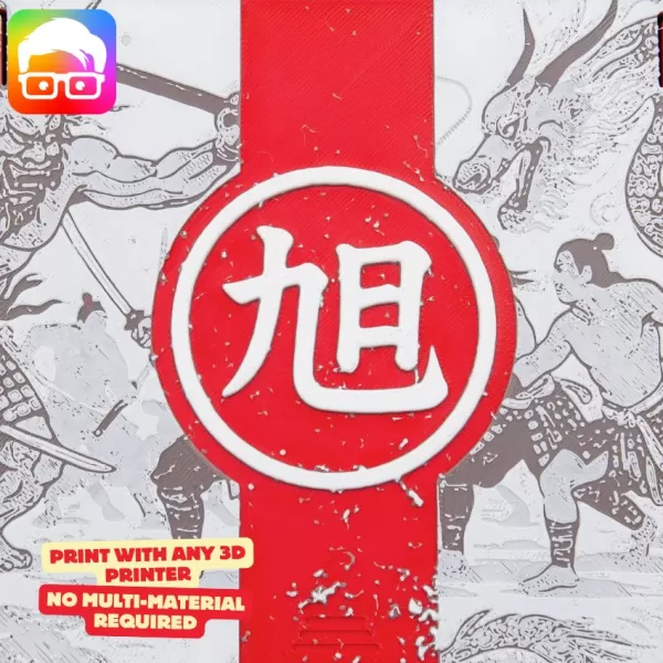 Rising Sun board game organizer by @ammedia3d - Model preview 3