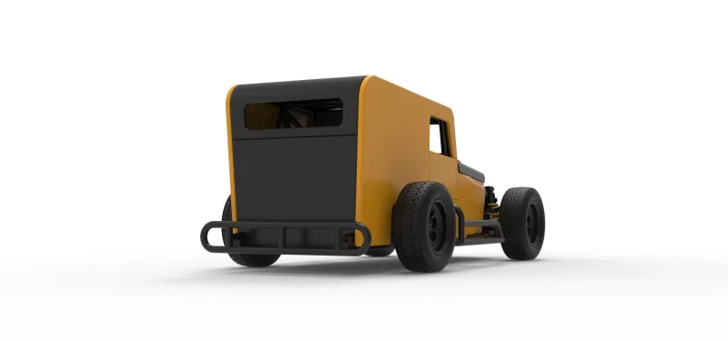 Dwarf car Scale 1:25 - Model preview 19