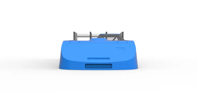 Shell of Vintage Asphalt Outlaw Super late model Scale 1:25 - Model preview 5