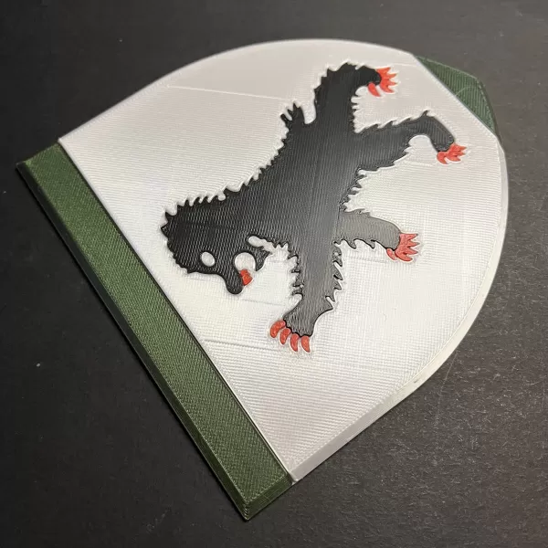 Game of Thrones Sigil of House Mormont Coaster - Model preview 4