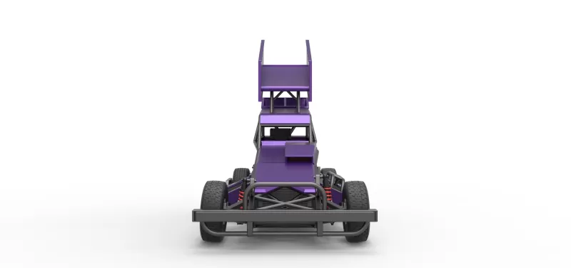 New Zealand Superstock car Version 4 Scale 1:25 - Model preview 7