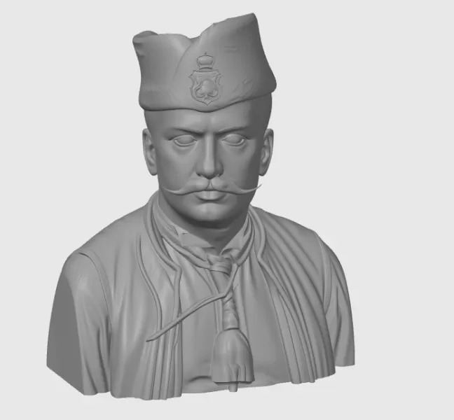 Hadji Dimitar 3D STL (Хаджи Димитър) - Model preview 2