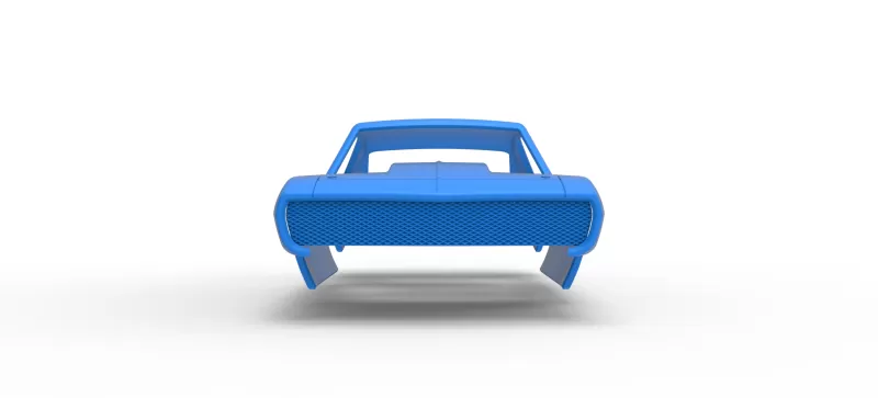 Shell of Vintage Asphalt Modified stock car V10 Scale 1:25 - Model preview 5