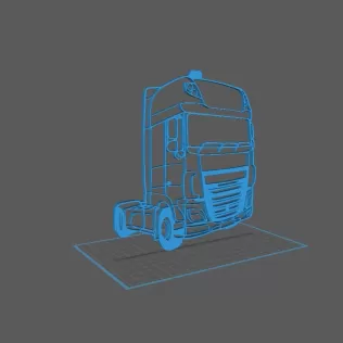 Truck - DAF Wall Art