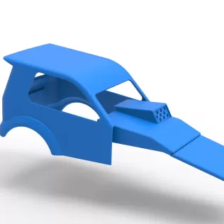 Shell of New Zealand Superstock car Version 3 Scale 1:25 - Model thumbnail 17