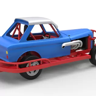 New Zealand Vintage Stock car Scale 1:25 - Model thumbnail 18