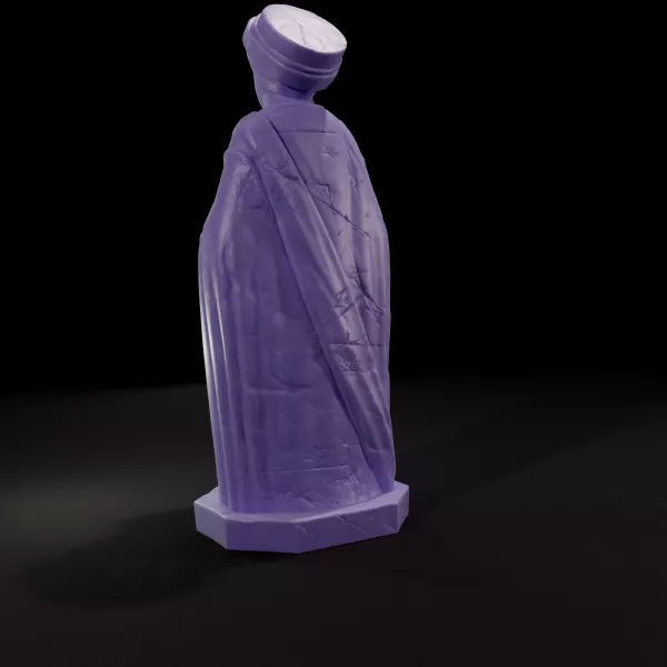 The Oracle of Cracks - Ancient Cult Statue 3D printing - Model preview 3