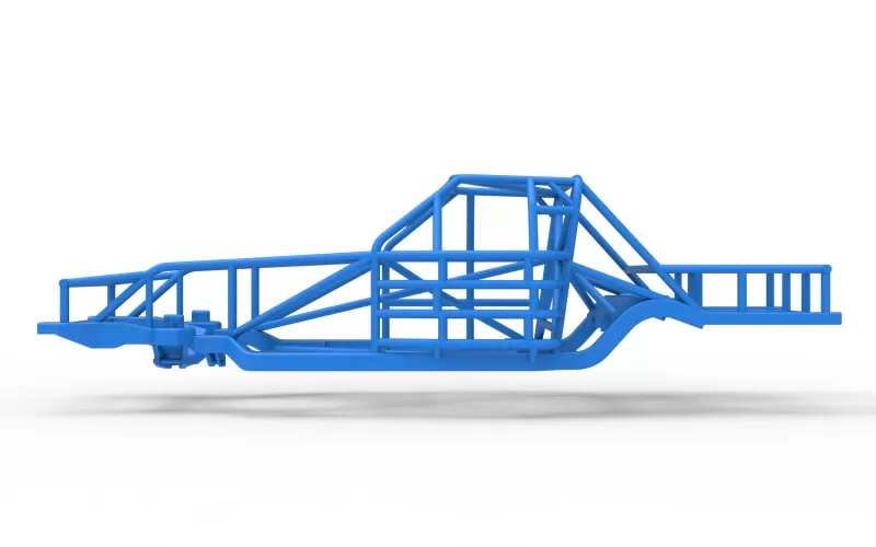 Frame of IMCA Stock car Scale 1:25 - Model preview 6