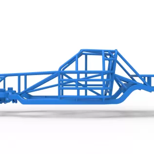 Frame of IMCA Stock car Scale 1:25 - Model thumbnail 6