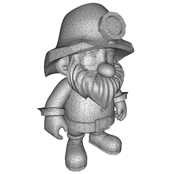 Woodland Gnome Collection (10 High-Poly Kitbash Characters) - Model preview 11