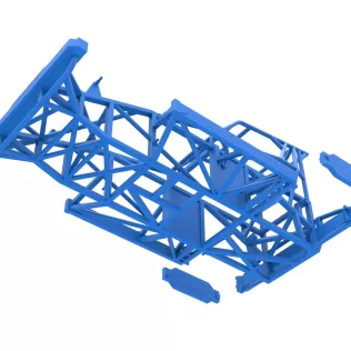 Frame of New Zealand Superstock car Version 4 Scale 1:25 - Model thumbnail 20