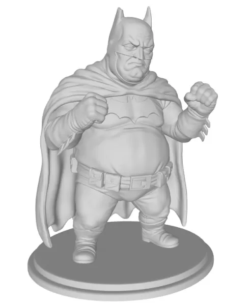 Chonky Batman - Model preview 1