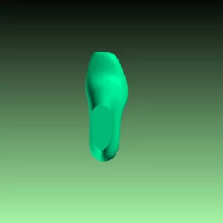 Women High Heel Open Toe Sandal Slipper Shoe Last 3D Digital Pri - Model thumbnail 8