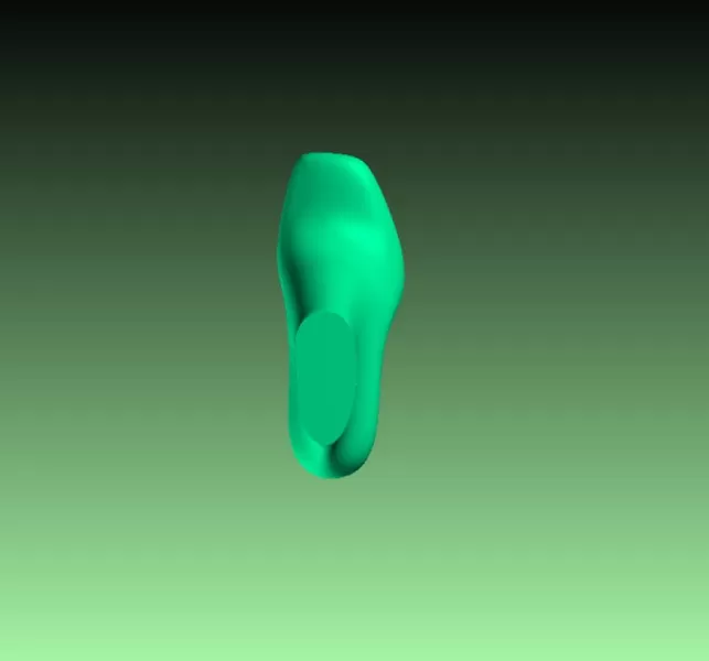 Women High Heel Open Toe Sandal Slipper Shoe Last 3D Digital Pri - Model preview 8