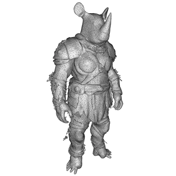 Beast Warriors Pack – Fantasy Creature 3D Models Kitbash - Model preview 11