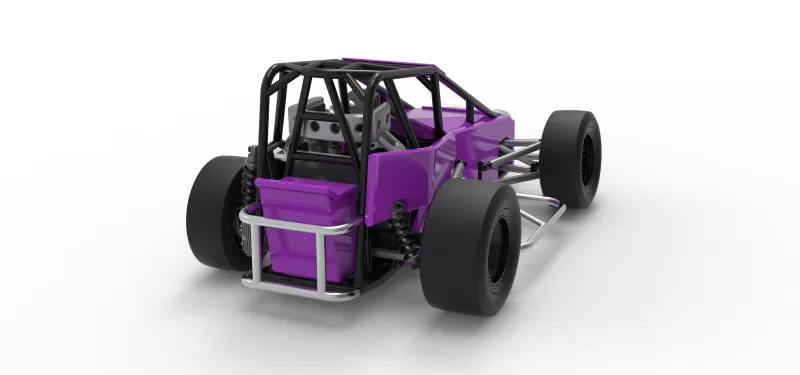 Three Quarter Midget Scale 1:25 - Model preview 18