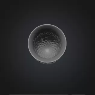 crystal vase