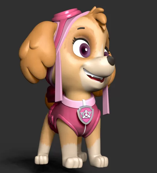Paw Patrol - Skye - Model preview 7